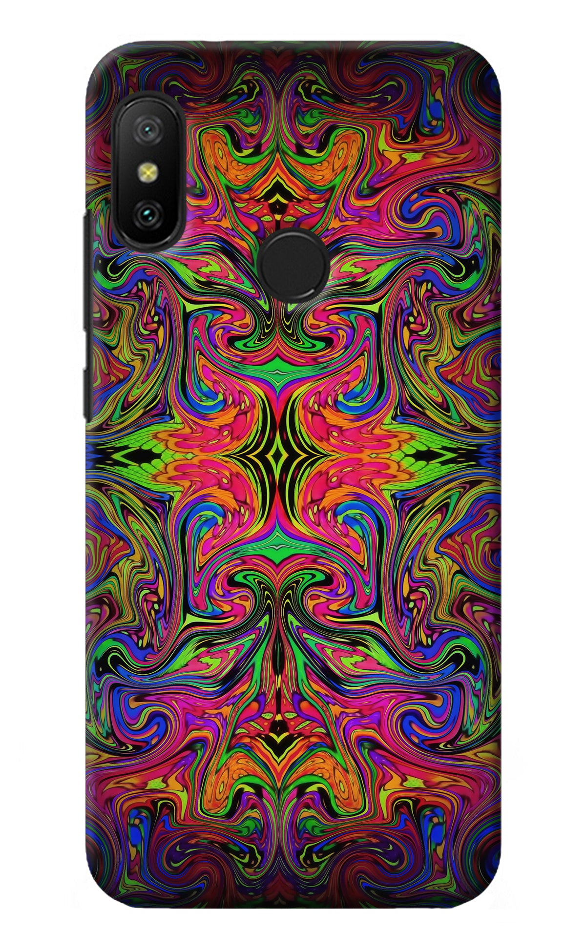 Psychedelic Art Redmi 6 Pro Back Cover