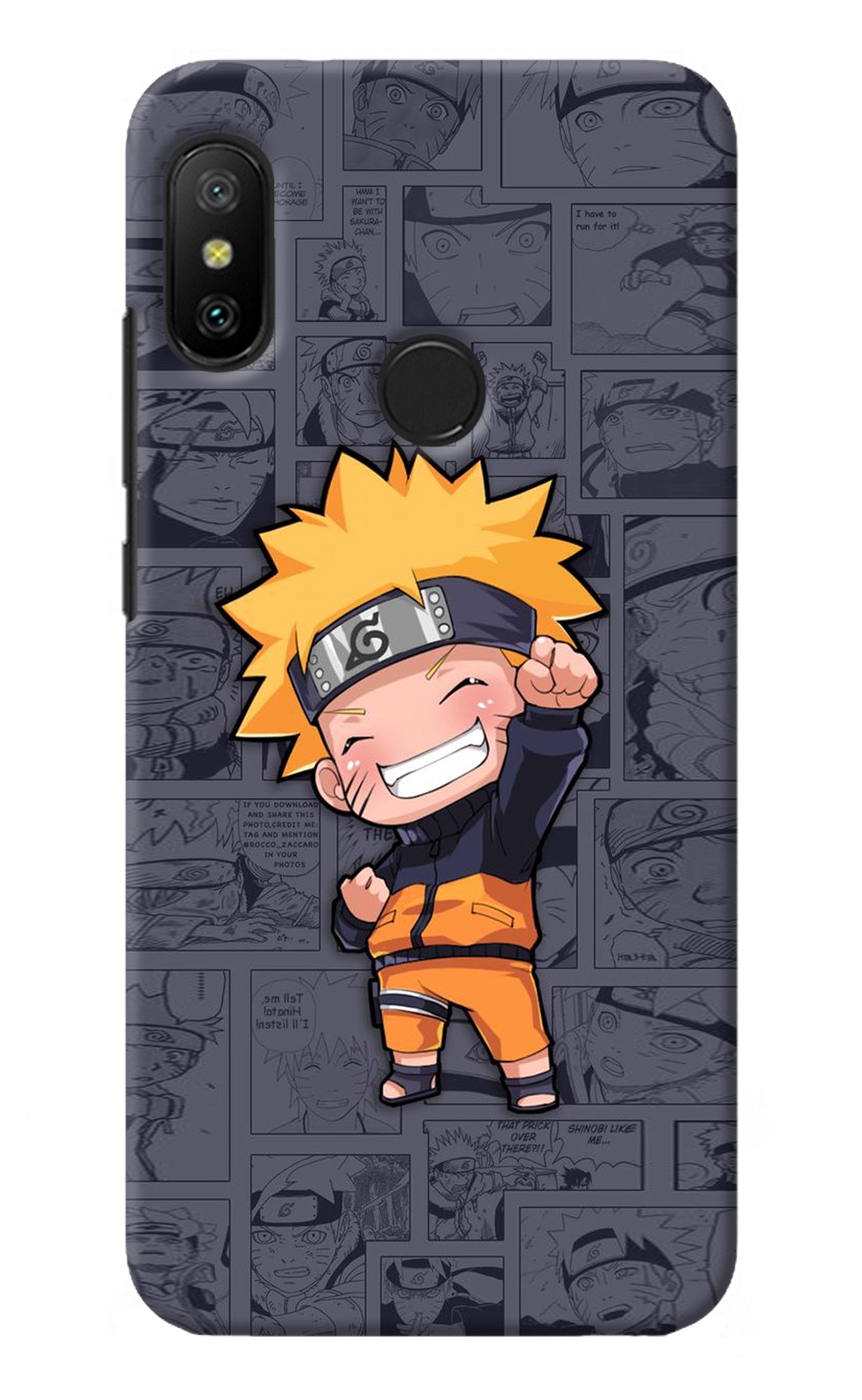 Chota Naruto Redmi 6 Pro Back Cover