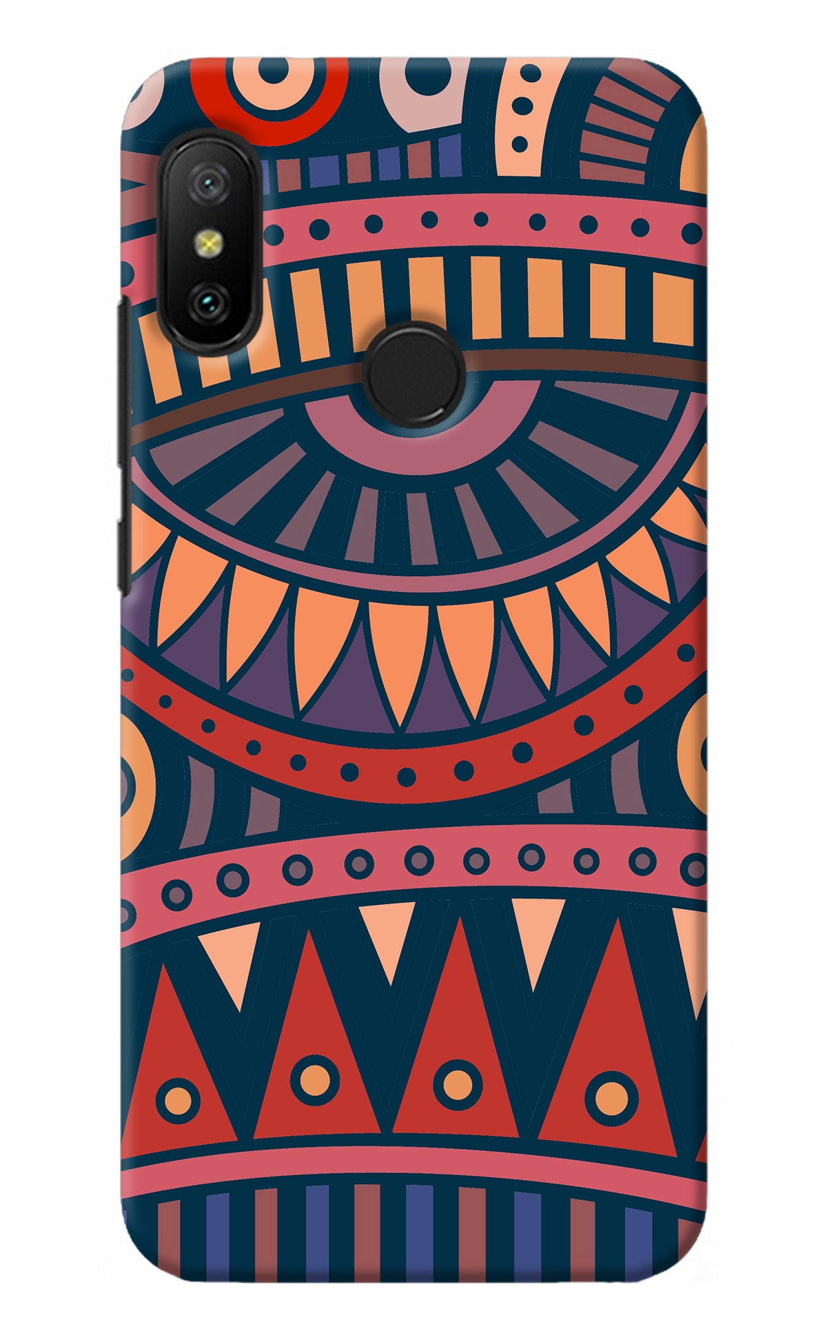 African Culture Design Redmi 6 Pro Back Cover