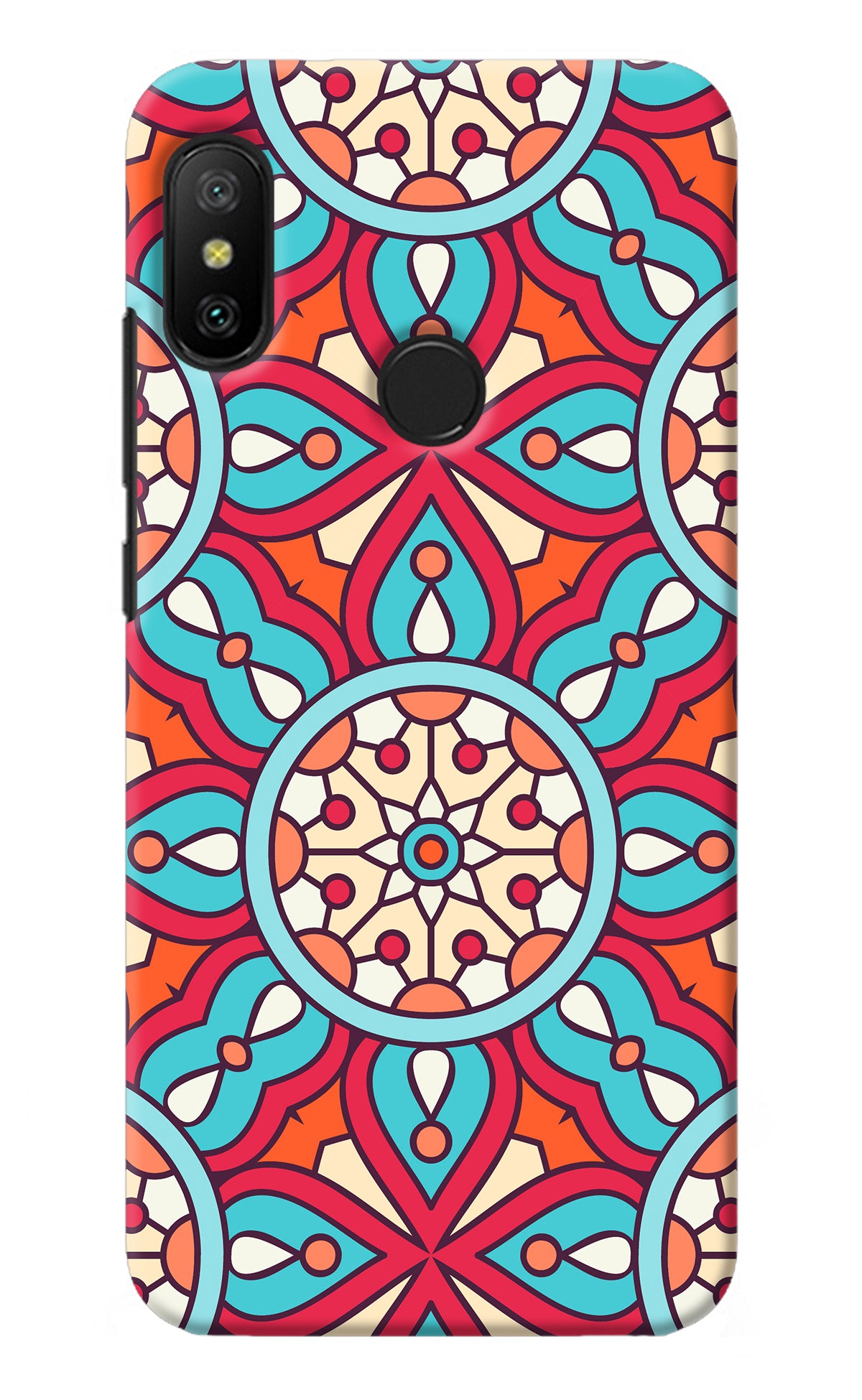 Mandala Geometric Redmi 6 Pro Back Cover