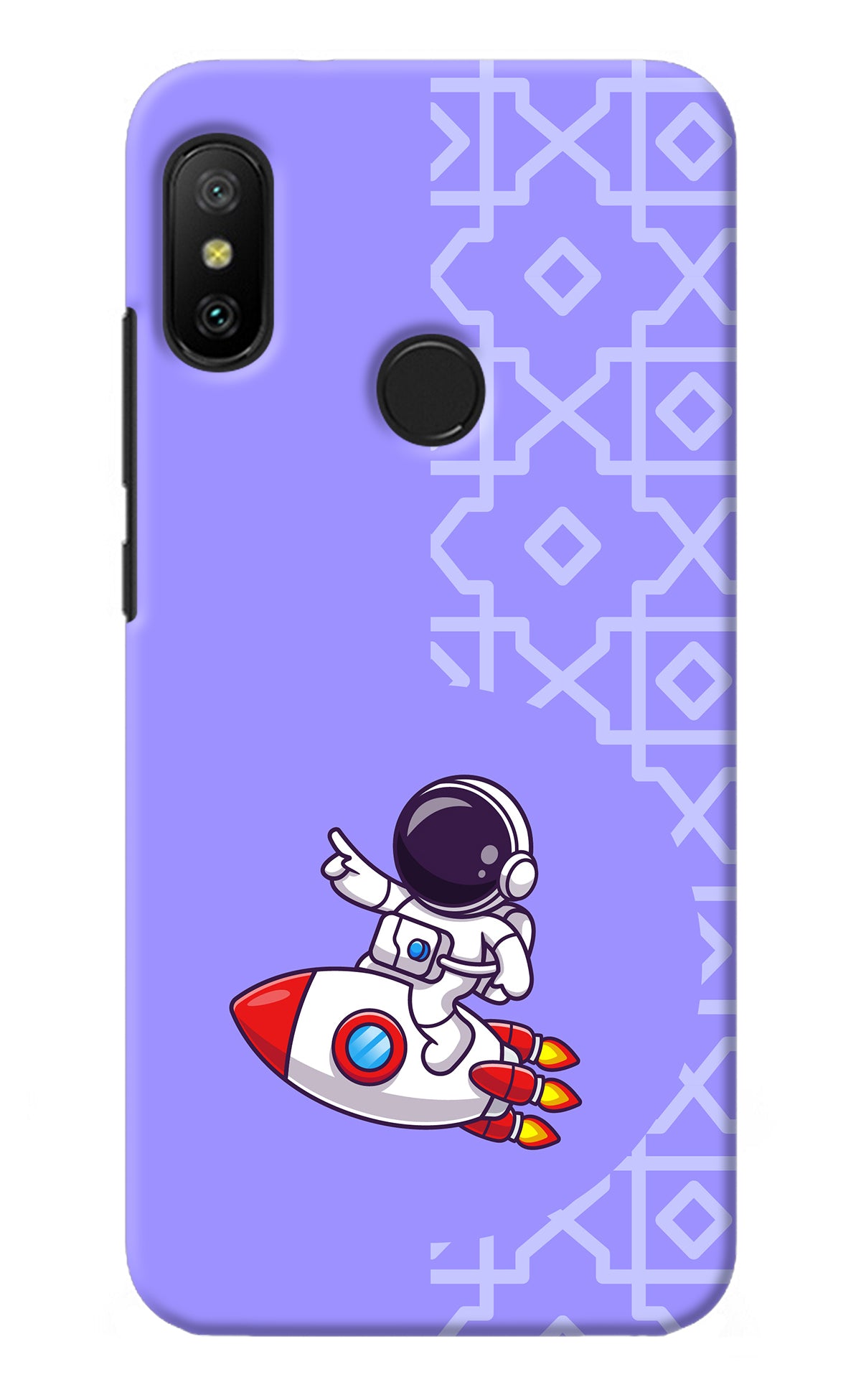 Cute Astronaut Redmi 6 Pro Back Cover