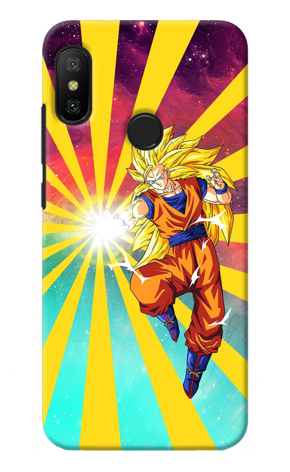 Goku Super Saiyan Redmi 6 Pro Back Cover