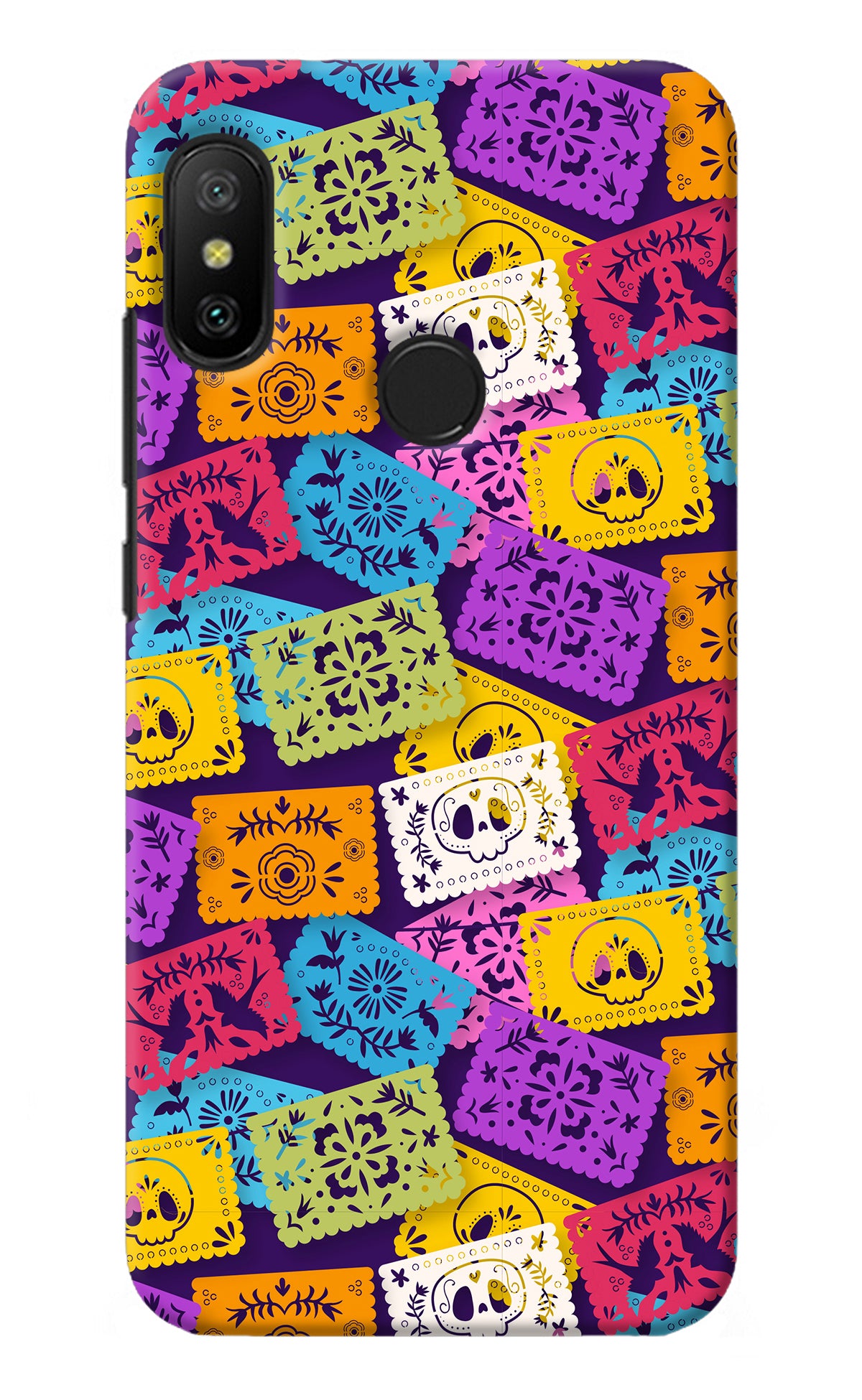 Mexican Pattern Redmi 6 Pro Back Cover