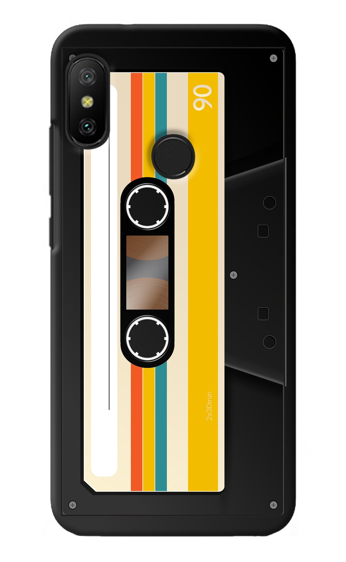 Tape Cassette Redmi 6 Pro Back Cover