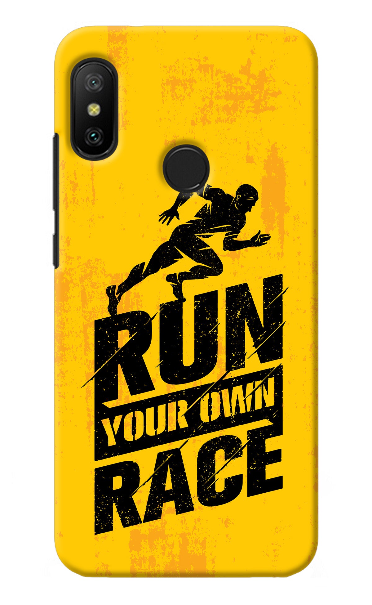 Run Your Own Race Redmi 6 Pro Back Cover