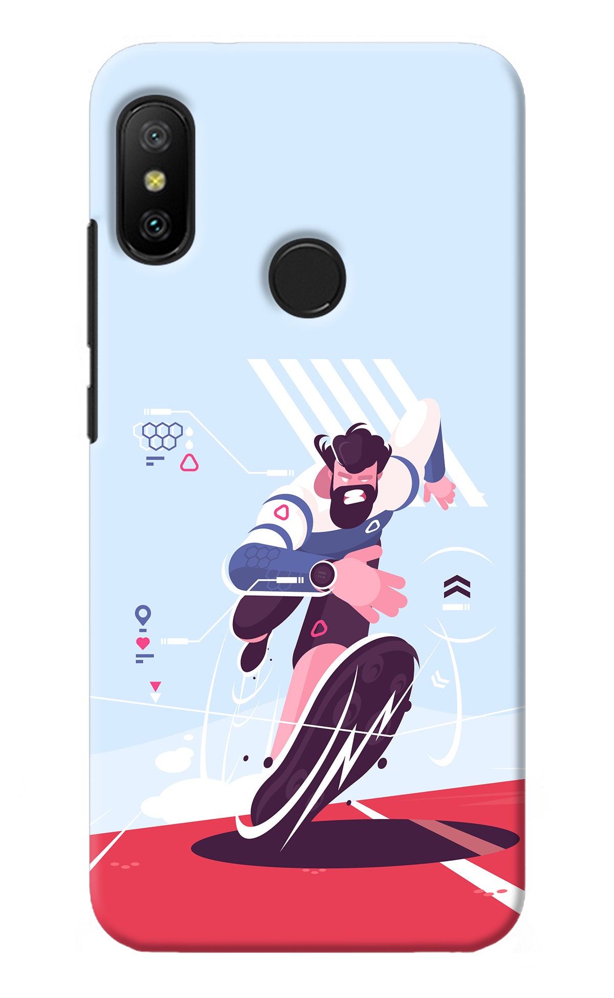 Run Pro Redmi 6 Pro Back Cover