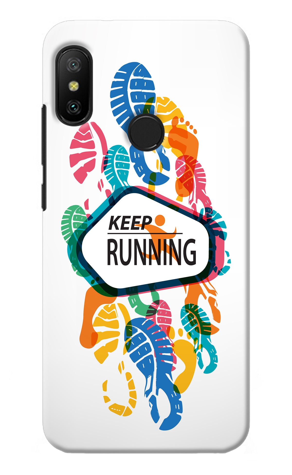 Keep Running Redmi 6 Pro Back Cover