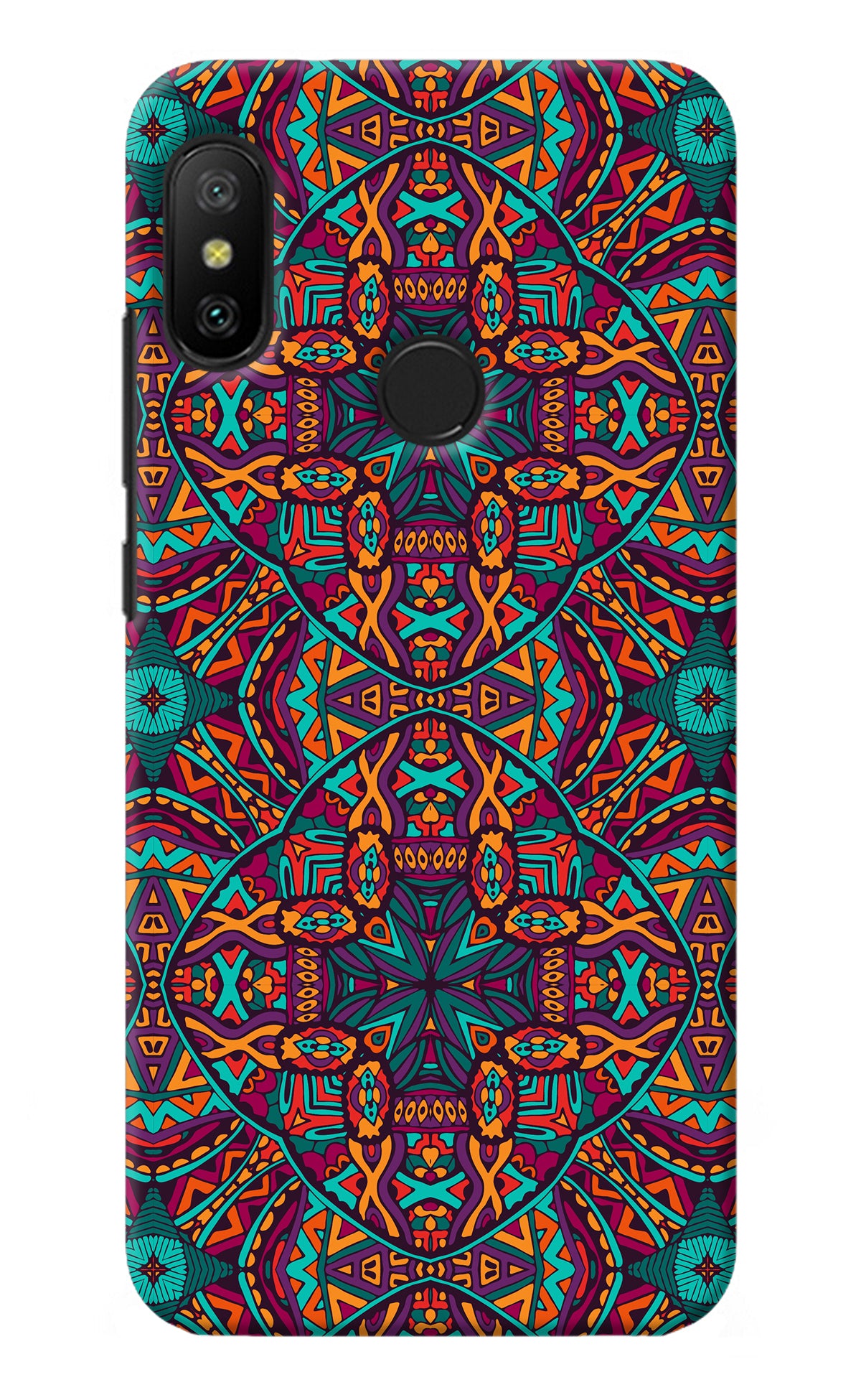 Colour Mandala Redmi 6 Pro Back Cover