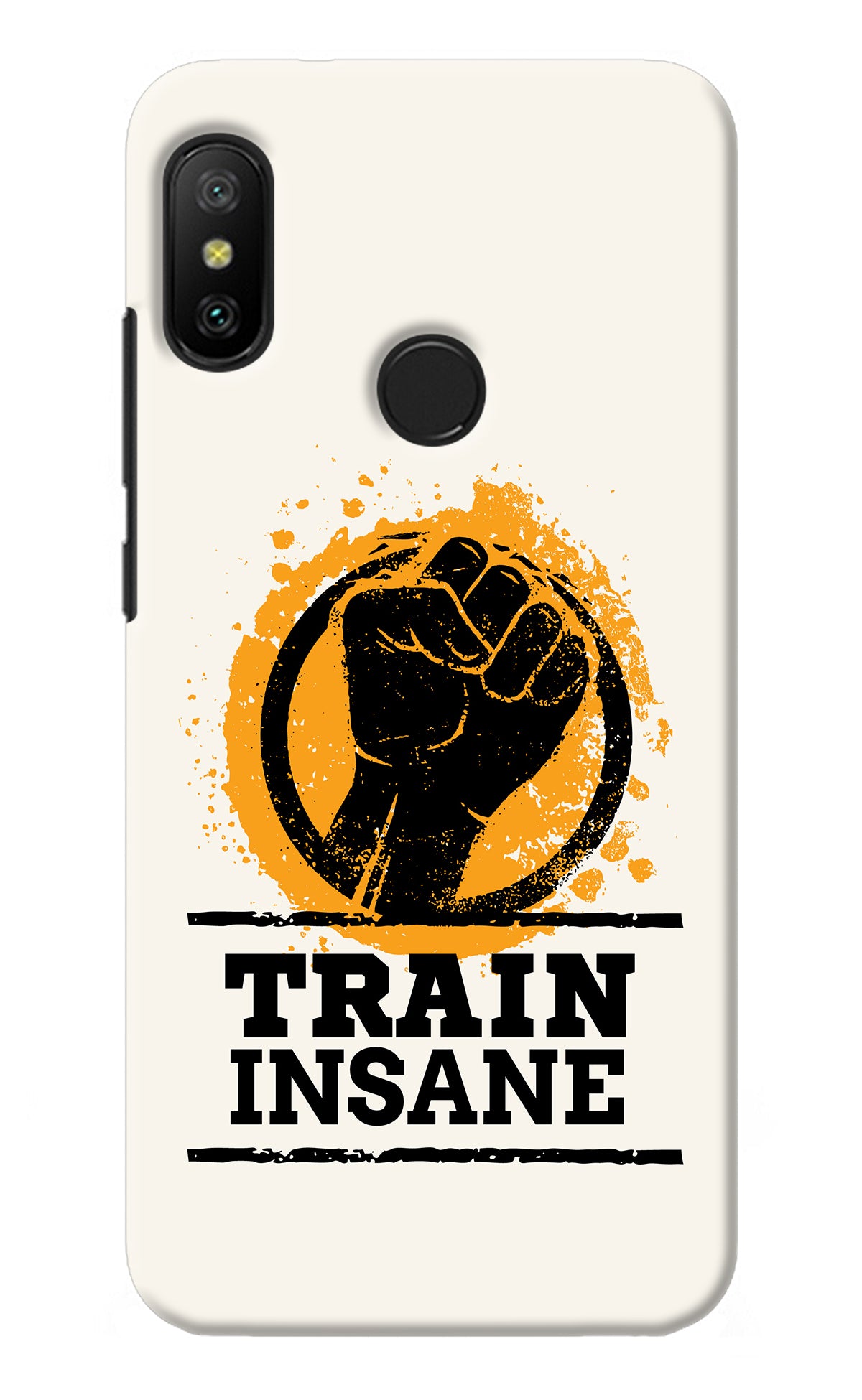 Train Insane Redmi 6 Pro Back Cover