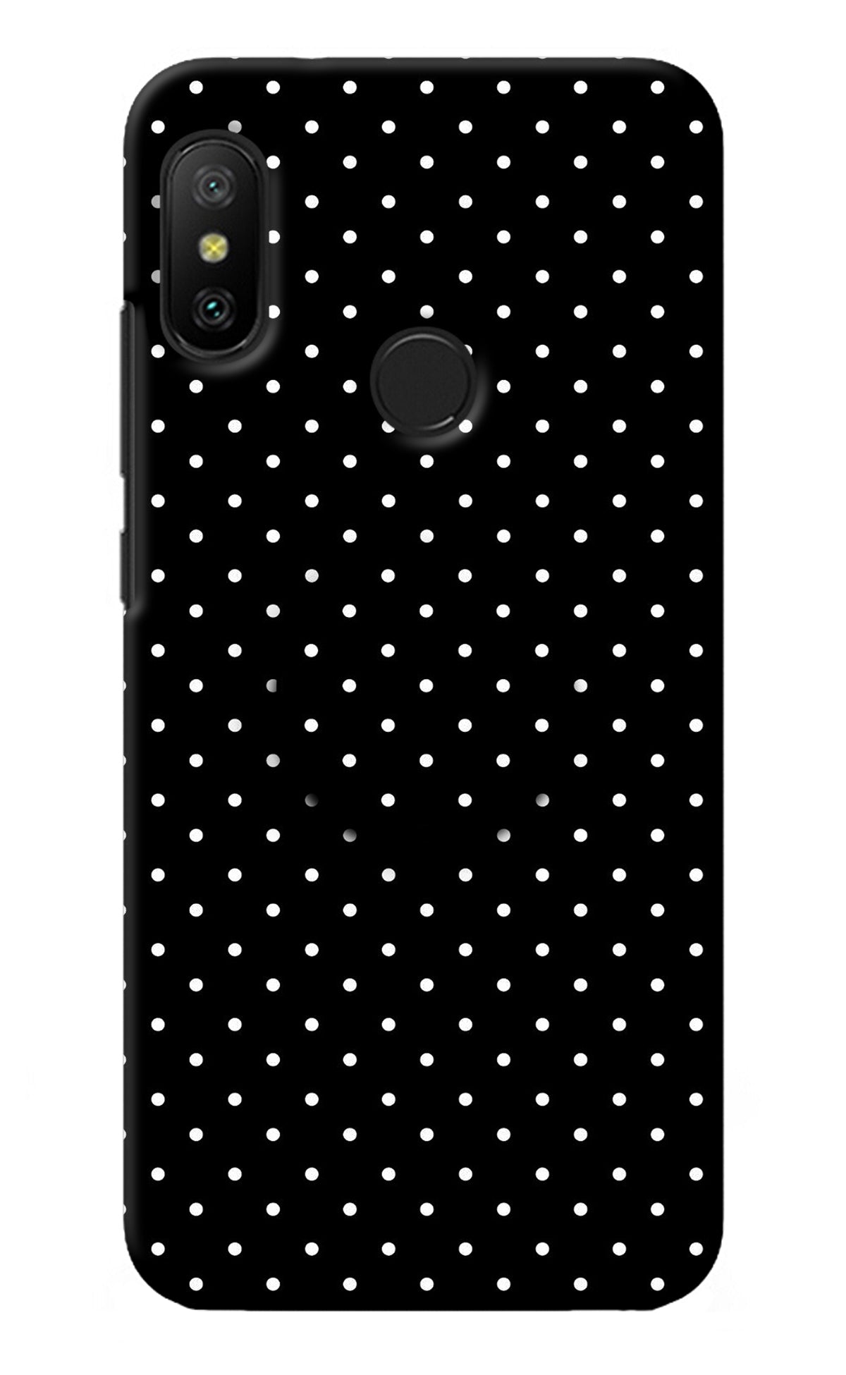 White Dots Redmi 6 Pro Pop Case