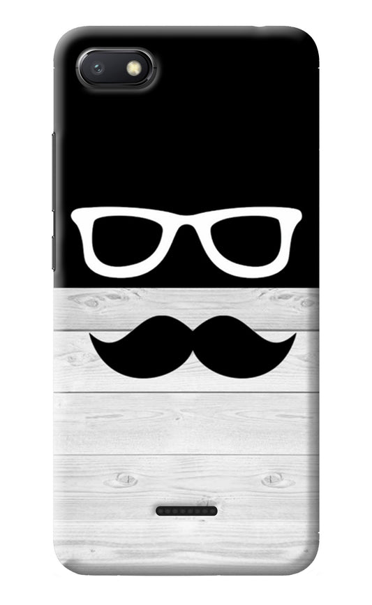 Mustache Redmi 6A Back Cover