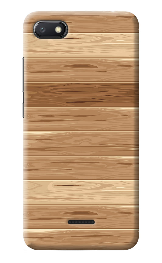 Wooden Vector Redmi 6A Back Cover