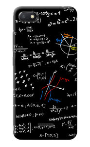Mathematics Formula Redmi 6A Back Cover