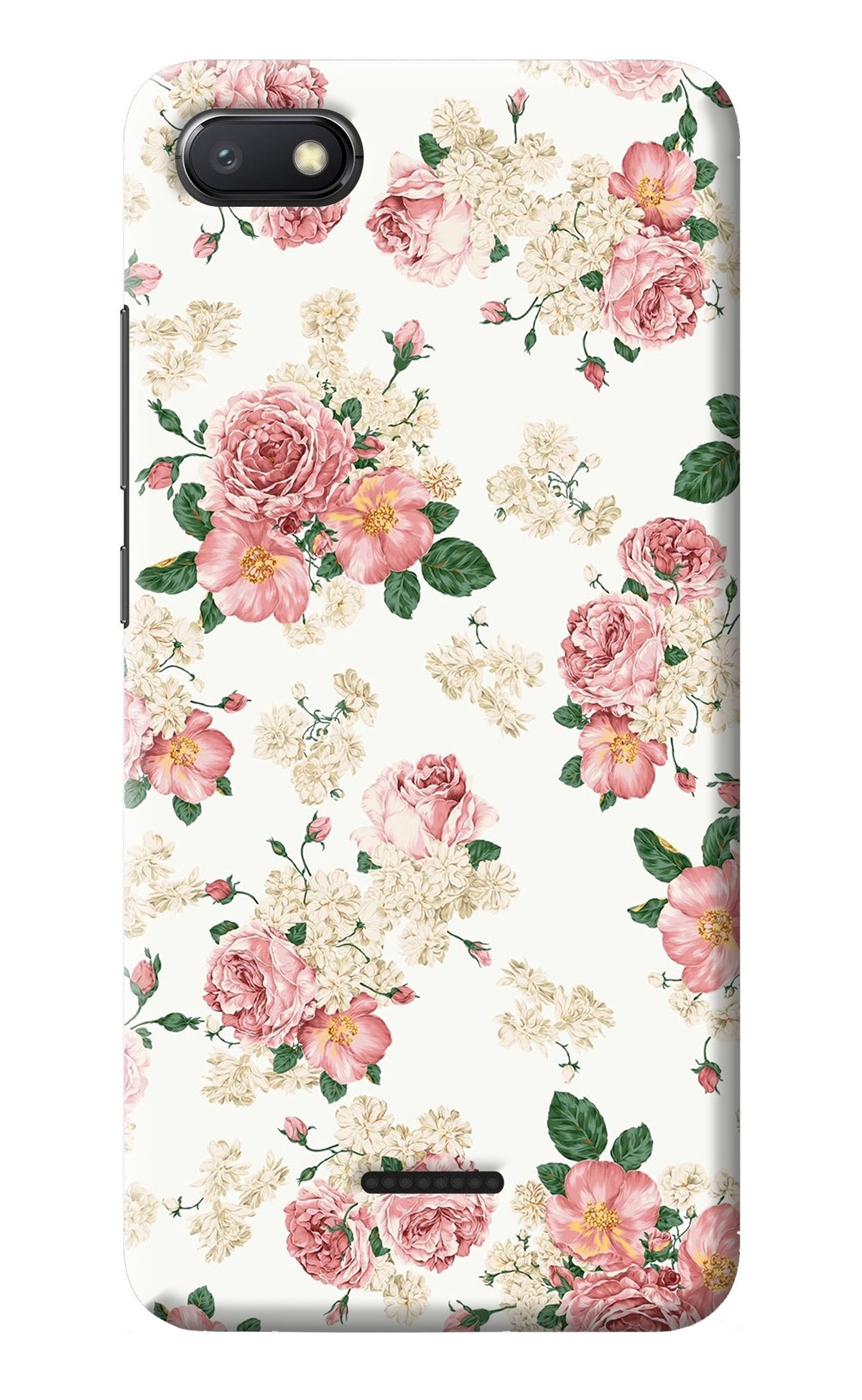 Flowers Redmi 6A Back Cover