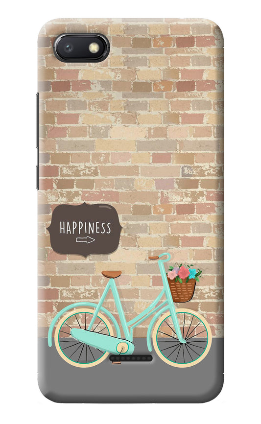 Happiness Artwork Redmi 6A Back Cover