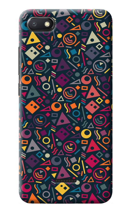 Geometric Abstract Redmi 6A Back Cover