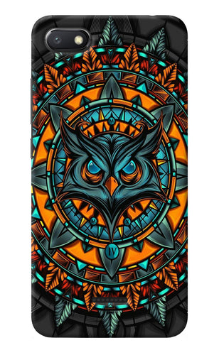 Angry Owl Art Redmi 6A Back Cover