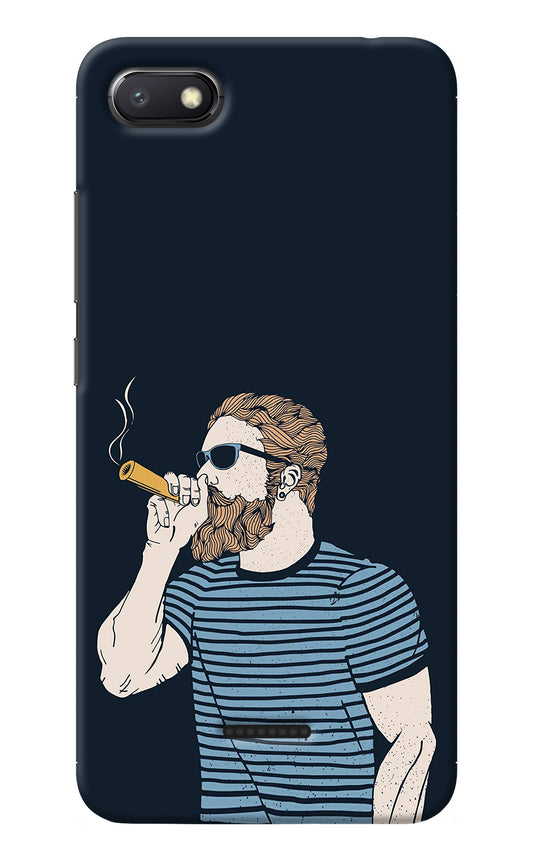 Smoking Redmi 6A Back Cover