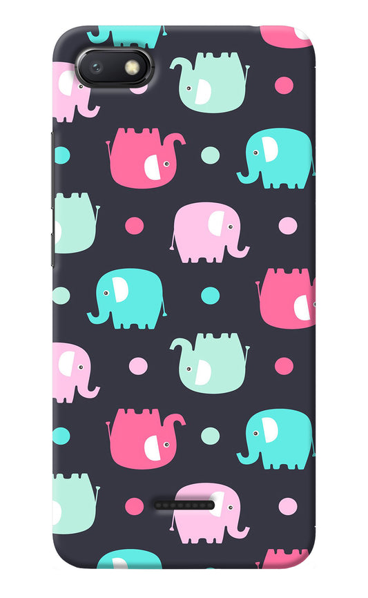 Elephants Redmi 6A Back Cover