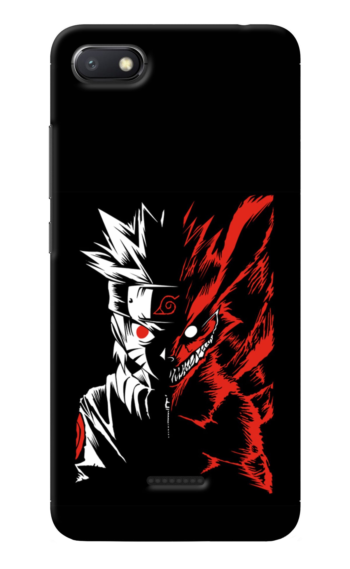 Naruto Two Face Redmi 6A Back Cover