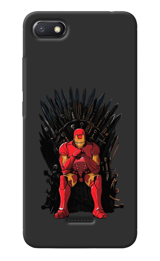 Ironman Throne Redmi 6A Back Cover