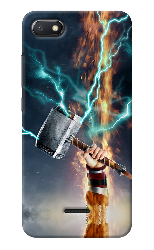 Thor Hammer Mjolnir Redmi 6A Back Cover