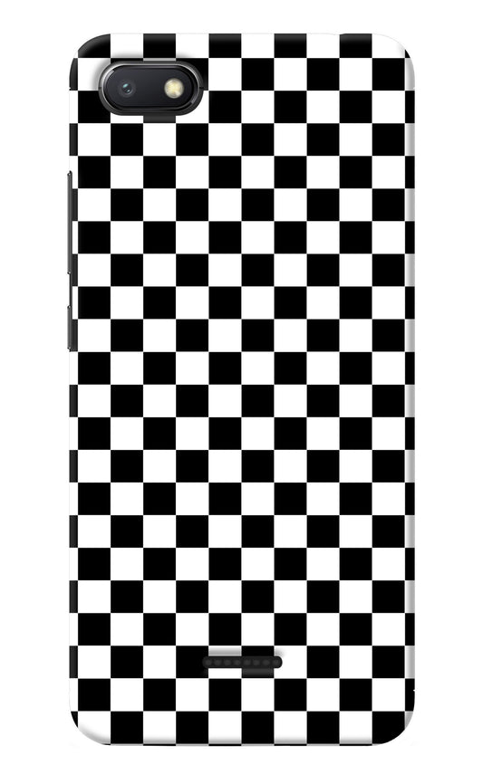 Chess Board Redmi 6A Back Cover