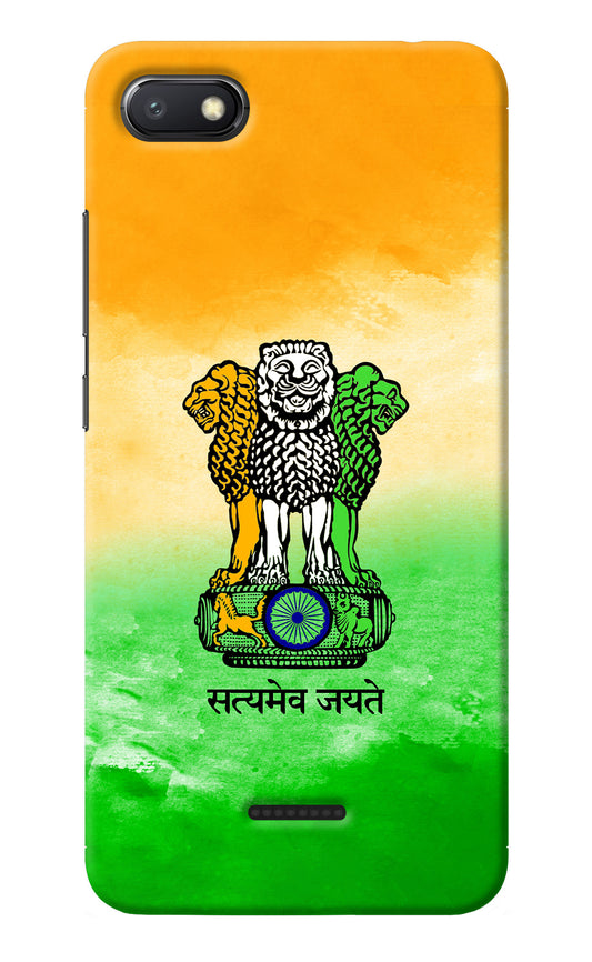 Satyamev Jayate Flag Redmi 6A Back Cover