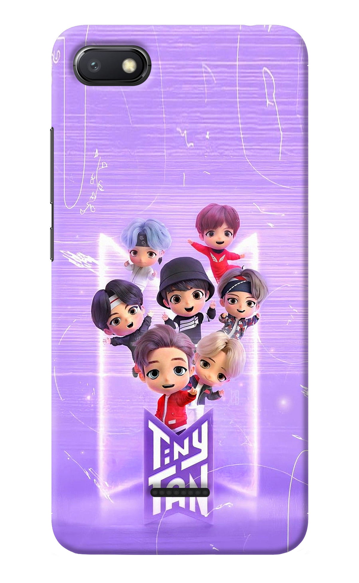 BTS Tiny Tan Redmi 6A Back Cover