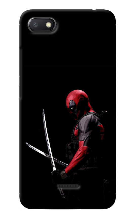 Deadpool Redmi 6A Back Cover