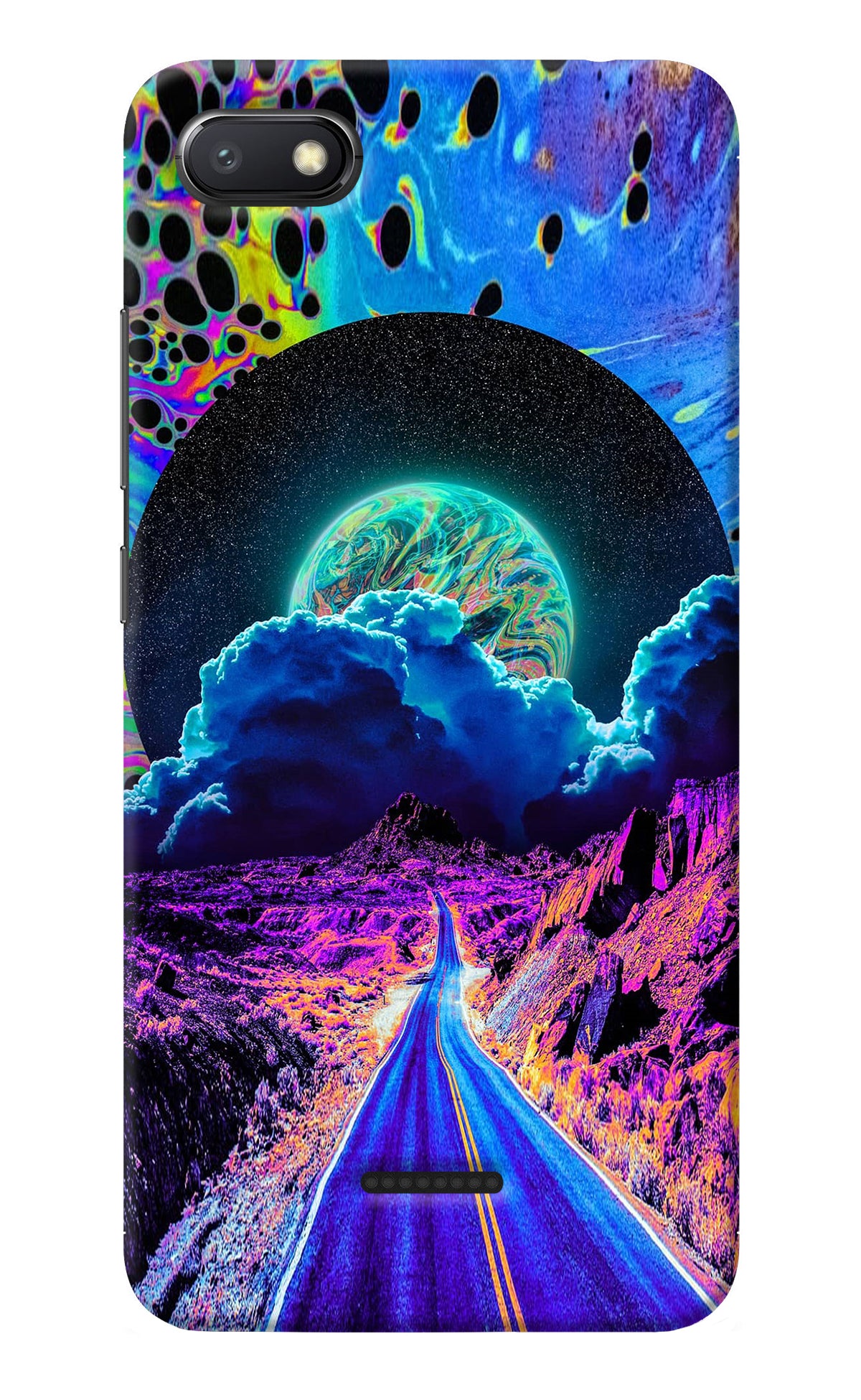 Psychedelic Painting Redmi 6A Back Cover