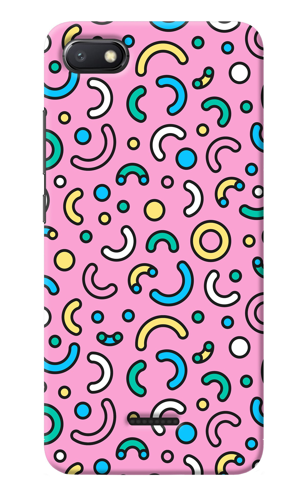 Memphis Design Redmi 6A Back Cover