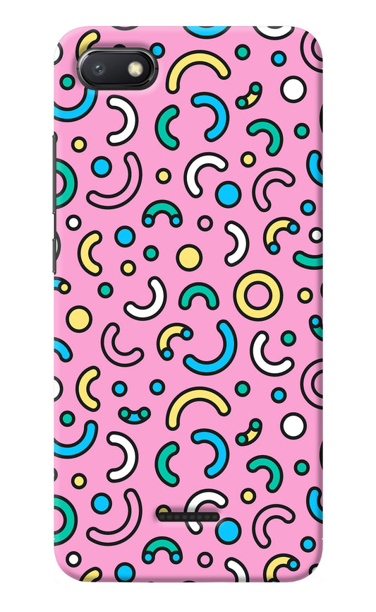 Memphis Design Redmi 6A Back Cover