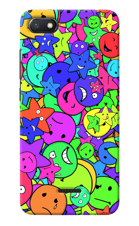 Fun Doodle Redmi 6A Back Cover