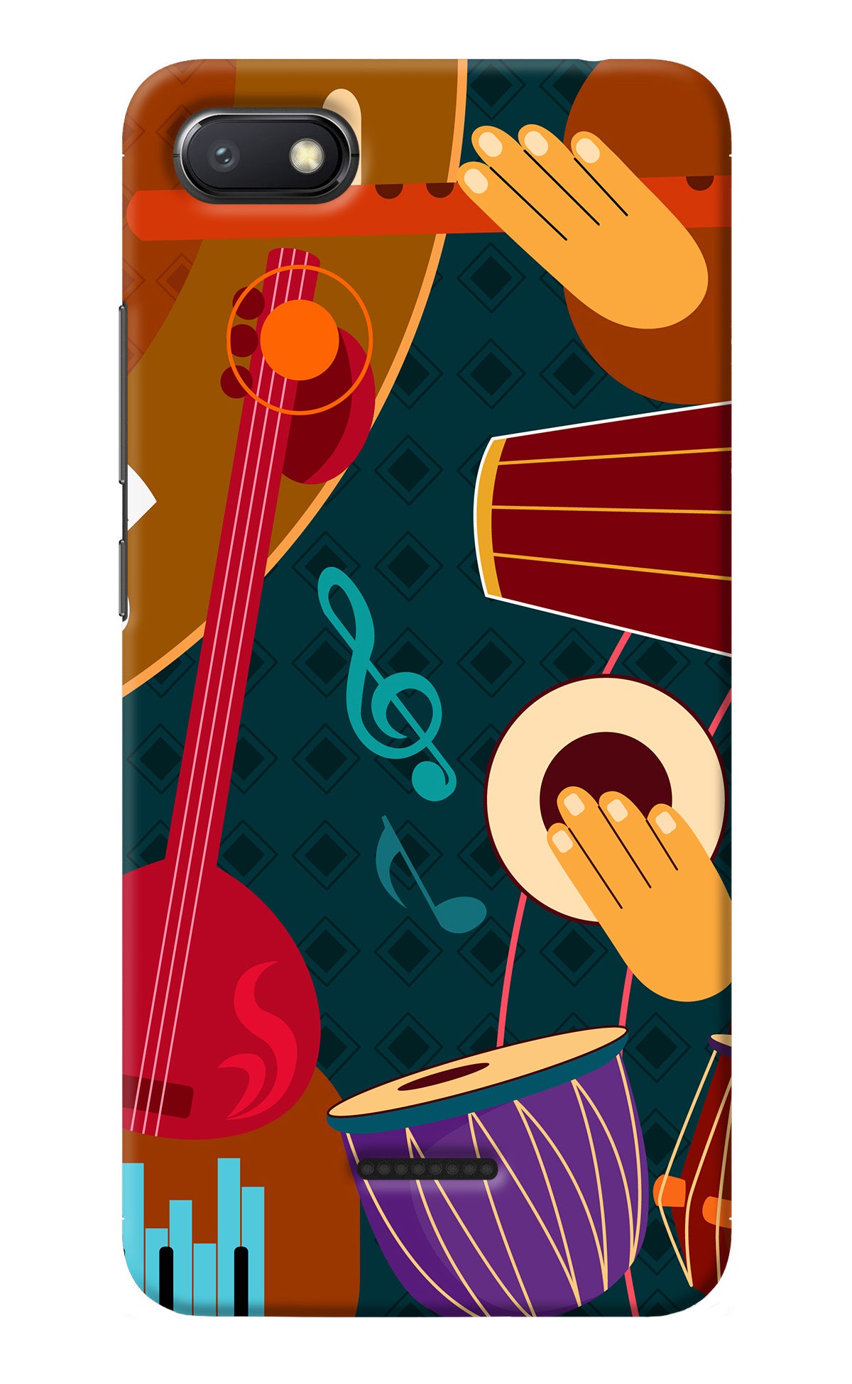 Music Instrument Redmi 6A Back Cover