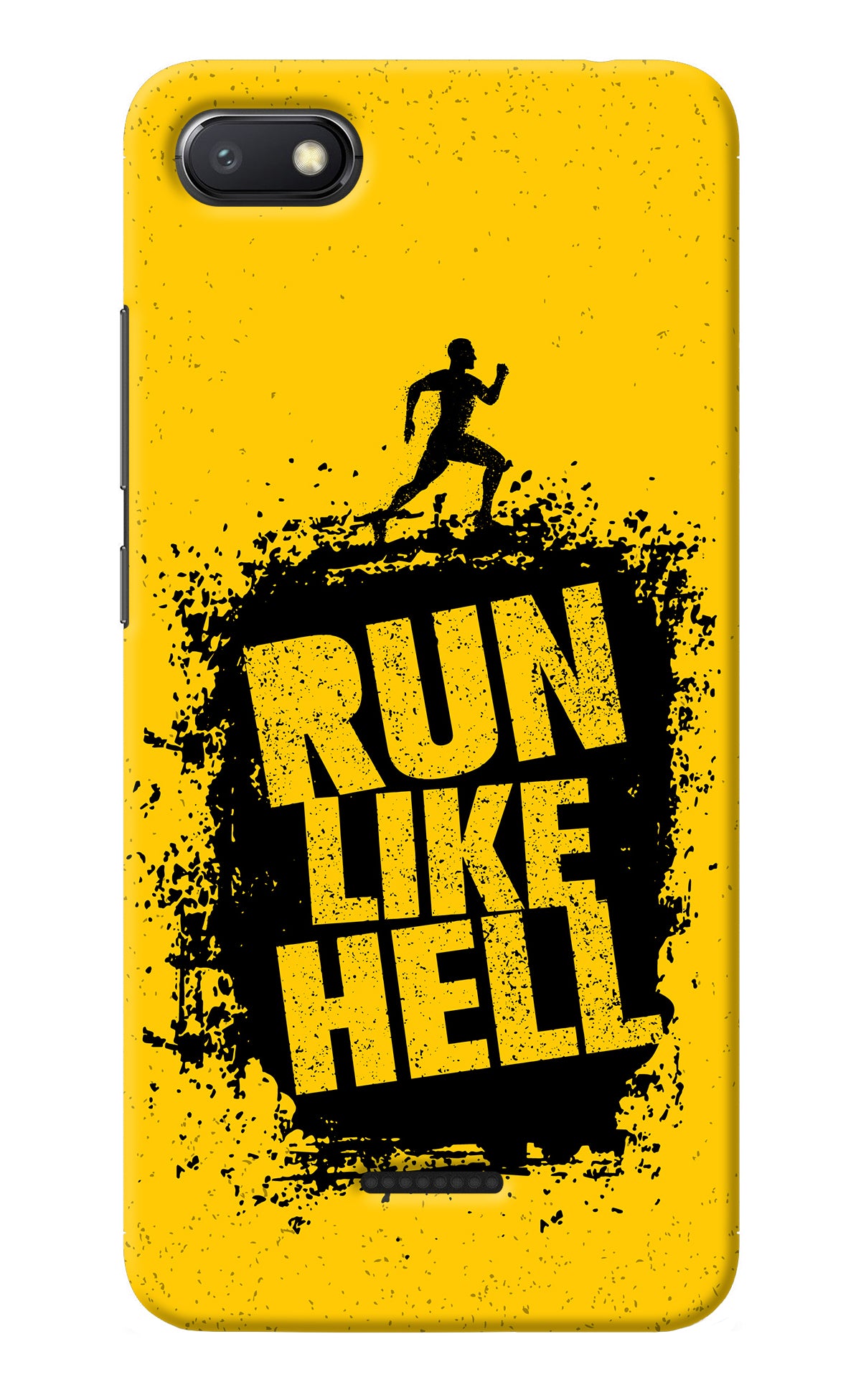 Run Like Hell Redmi 6A Back Cover