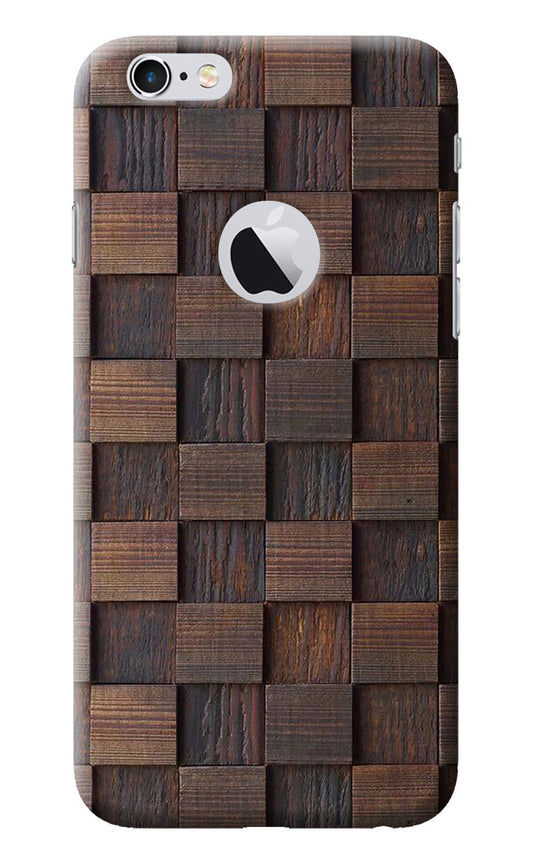 Wooden Cube Design iPhone 6 Logocut Back Cover