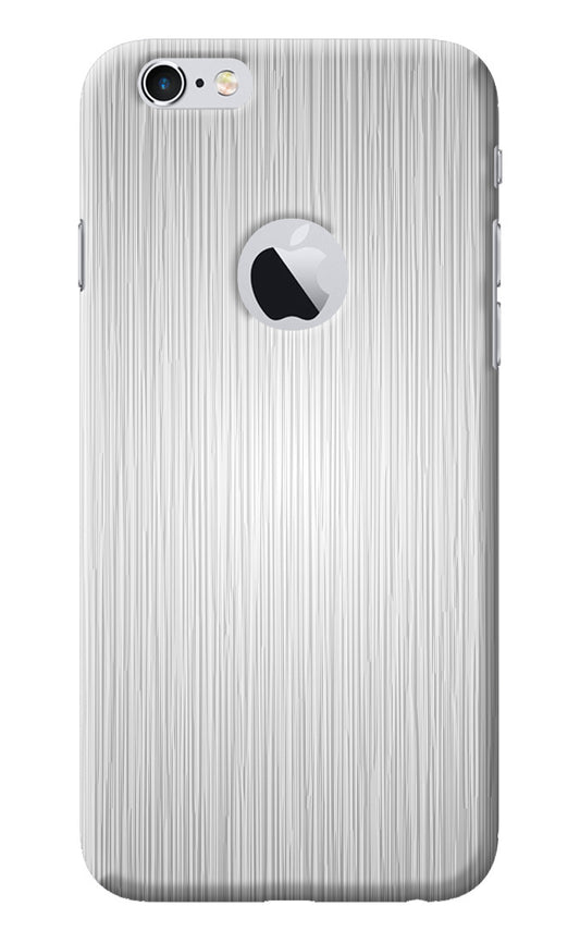 Wooden Grey Texture iPhone 6 Logocut Back Cover