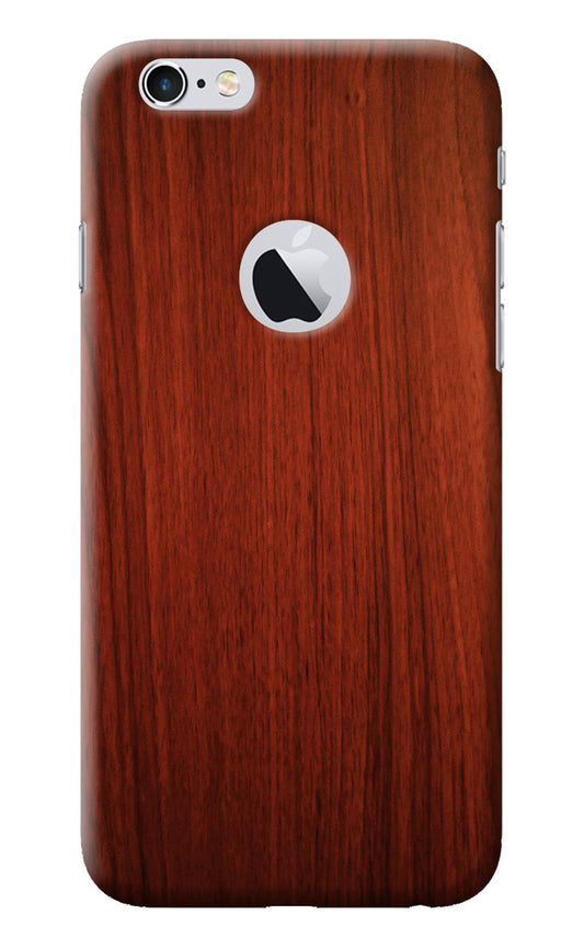 Wooden Plain Pattern iPhone 6 Logocut Back Cover