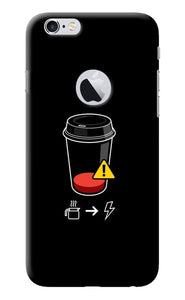 Coffee iPhone 6 Logocut Back Cover