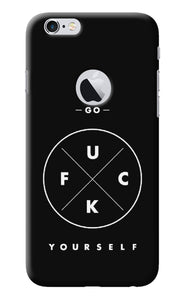 Go Fuck Yourself iPhone 6 Logocut Back Cover
