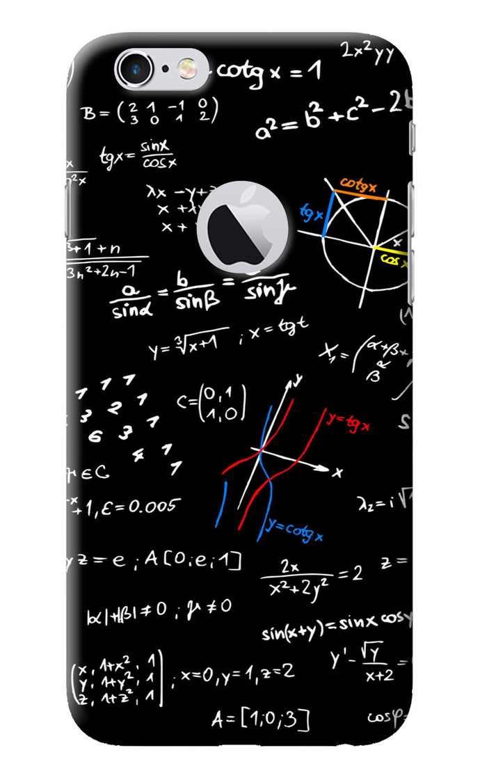 Mathematics Formula iPhone 6 Logocut Back Cover
