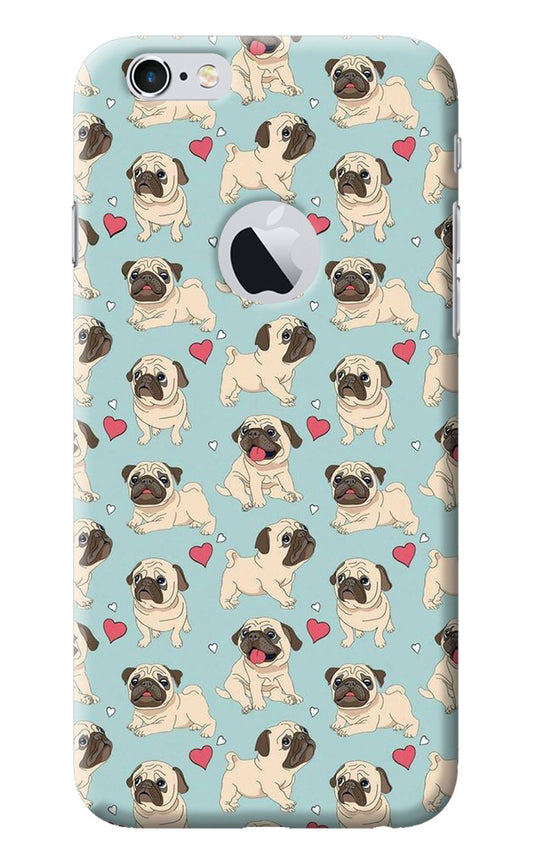 Pug Dog iPhone 6 Logocut Back Cover