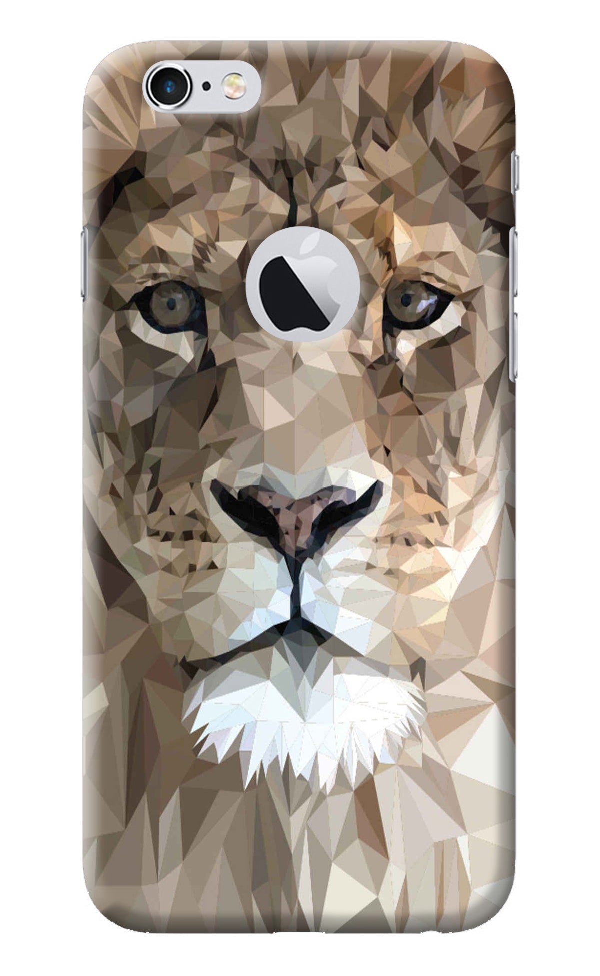 Lion Art iPhone 6 Logocut Back Cover