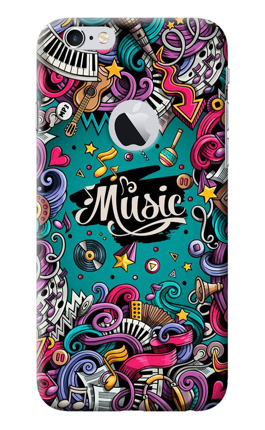 Music Graffiti iPhone 6 Logocut Back Cover