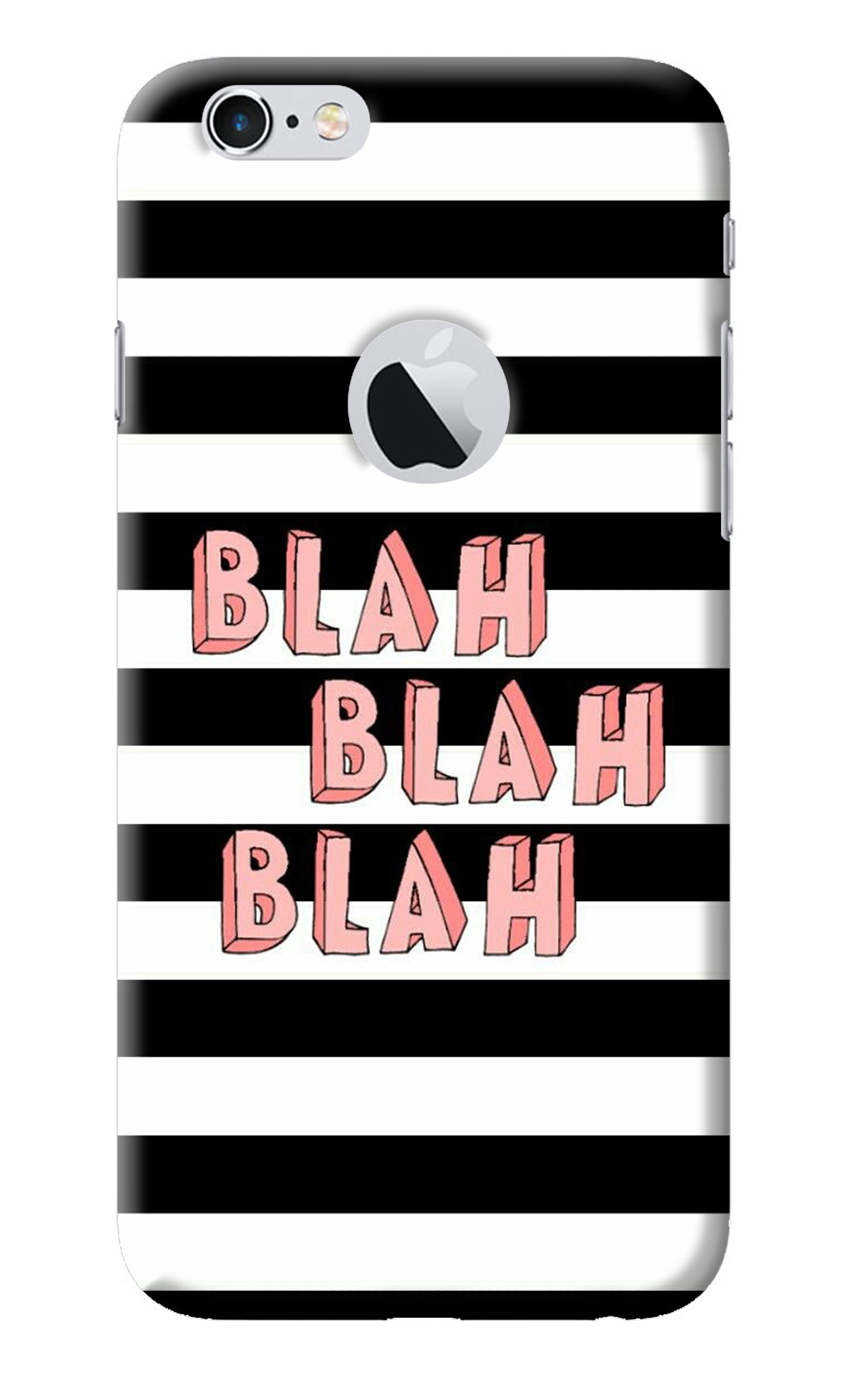 Blah Blah Blah iPhone 6 Logocut Back Cover