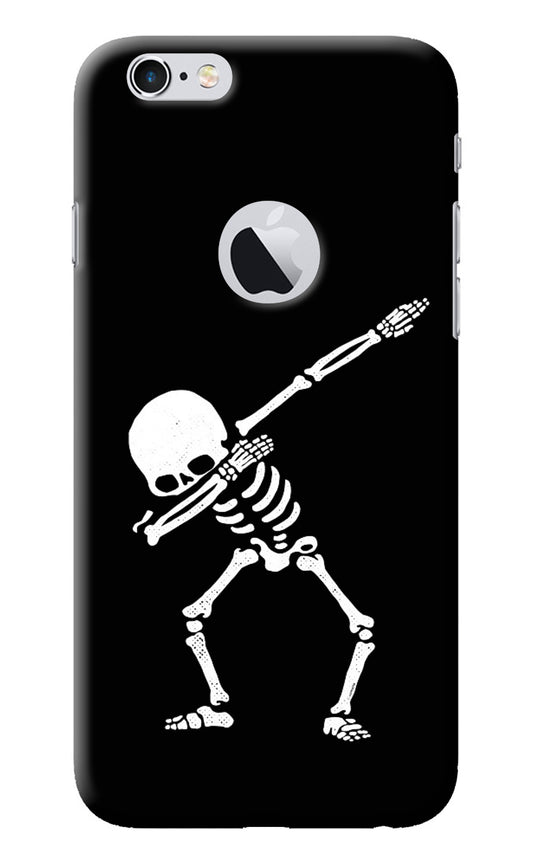 Dabbing Skeleton Art iPhone 6 Logocut Back Cover