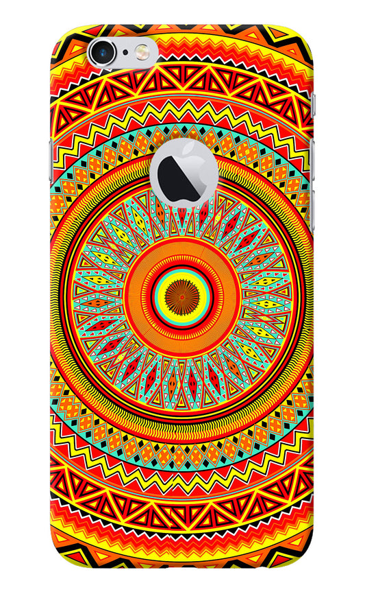 Mandala Pattern iPhone 6 Logocut Back Cover