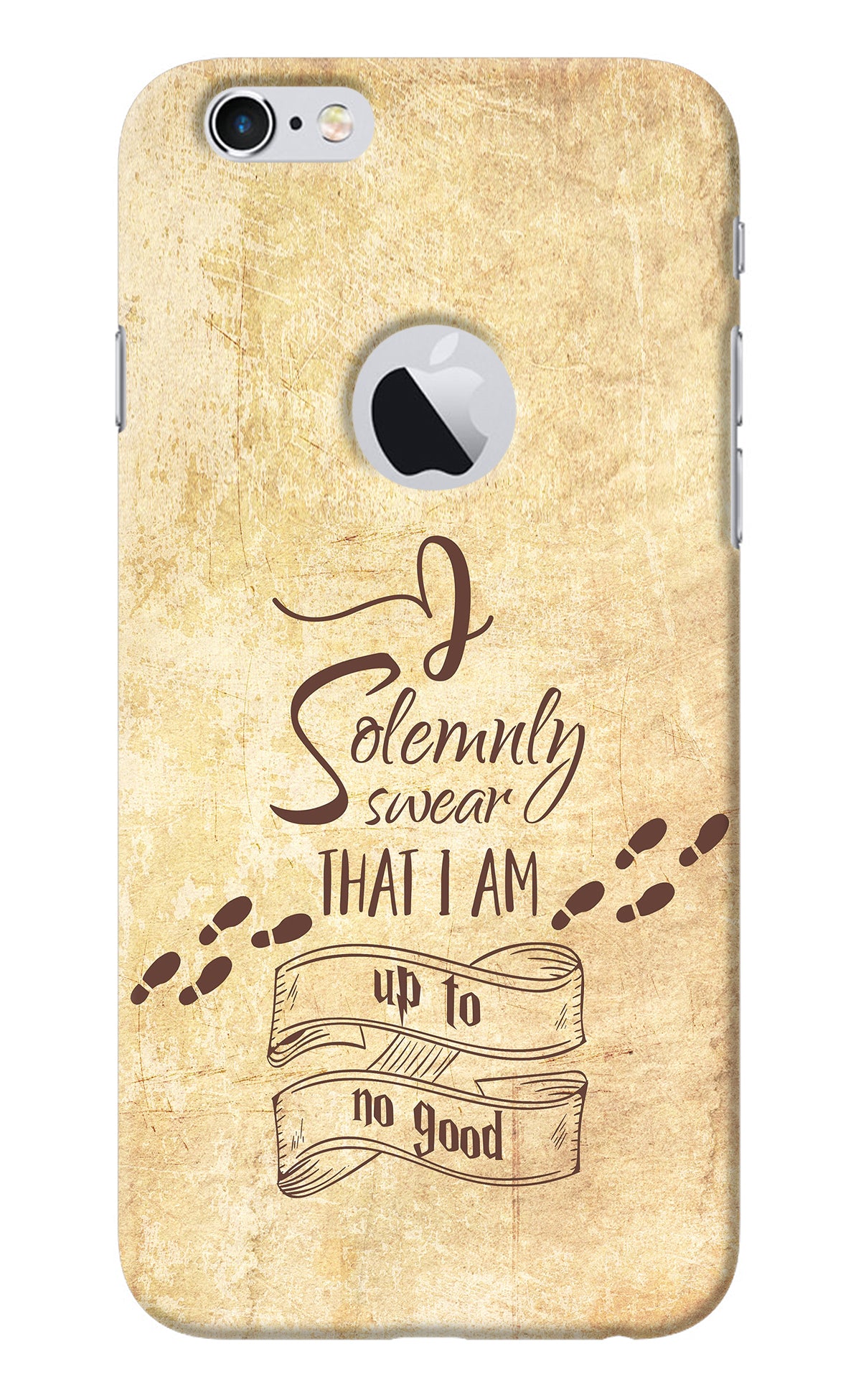 I Solemnly swear that i up to no good iPhone 6 Logocut Back Cover