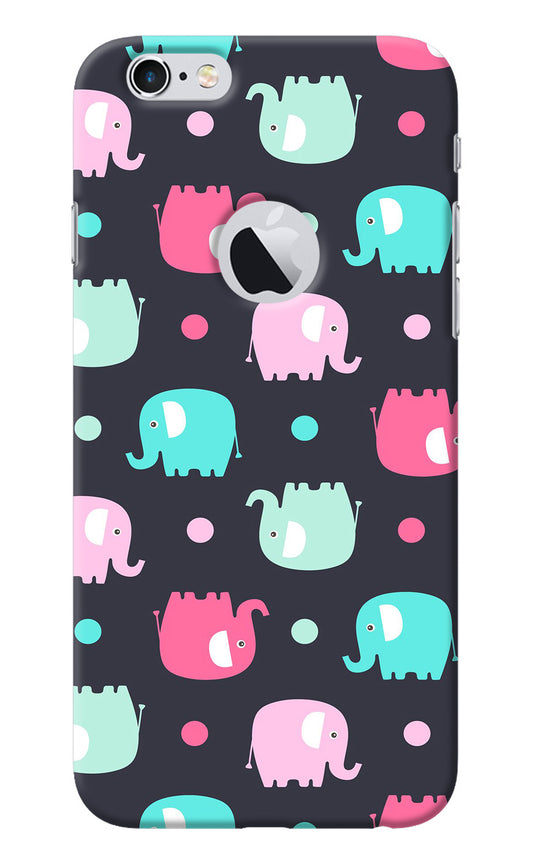 Elephants iPhone 6 Logocut Back Cover